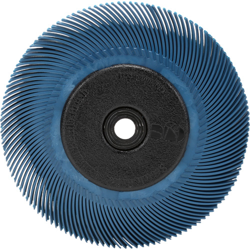 Scotch-Brite Radial Bristle Brush, Ceramic, 400 Grit, 6" Dia. Equipment World