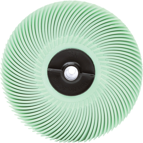 Scotch-Brite Radial Bristle Disc, Aluminum Oxide, 1 Micron Grit, 3" Dia. Equipment World