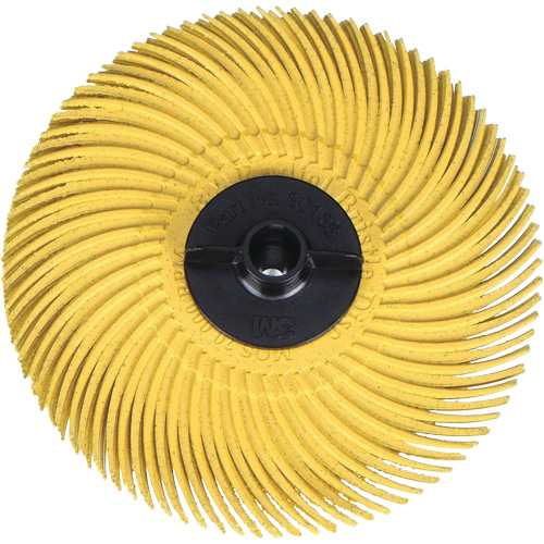 Scotch-Brite Radial Bristle Disc, Aluminum Oxide, 80 Grit, 3" Dia. Equipment World