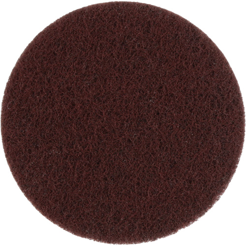 Disque de nettoyage et de finition Production Hookit Scotch-Brite, 5" dia., Grain Tr&egrave;s fin, Oxyde d'aluminium Equipment World
