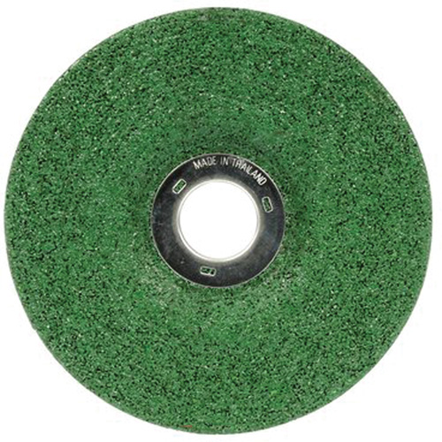 Green Corps Flexible Grinding Wheel, 5" x 1/4", 7/8" Arbor, Ceramic, Type 1 Equipment World