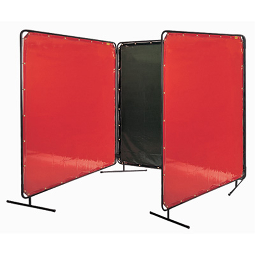 Welding Screen and Frame, Olive, 6' x 6' Equipment World