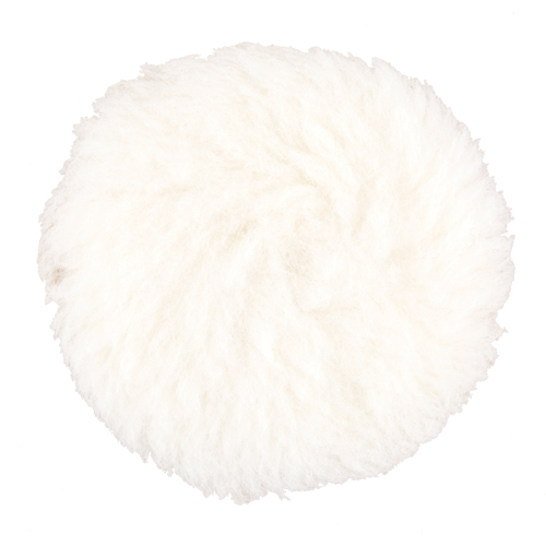 Finesse-it Natural Buffing Pad, 3" Dia., Wool Equipment World