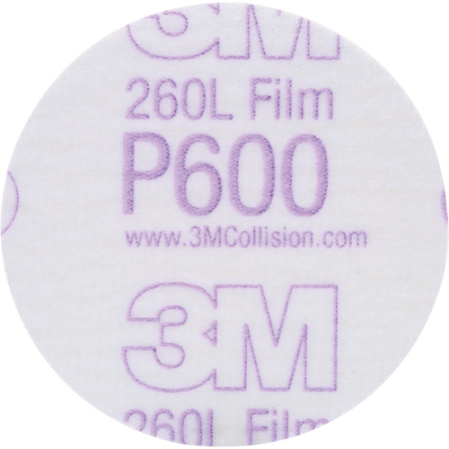 Disque dor&eacute; Hookit, dia 3", Grain P600, Oxyde d'aluminium, Poids C Equipment World