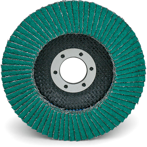 Disques &agrave; lamelles 577F, 4-1/2" x 7/8", Type 29, Grain 40, Zirconium Equipment World