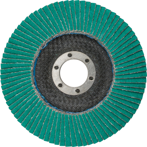 Disques &agrave; lamelles 577F, 4-1/2" x 7/8", Type 29, Grain 60, Zirconium Equipment World