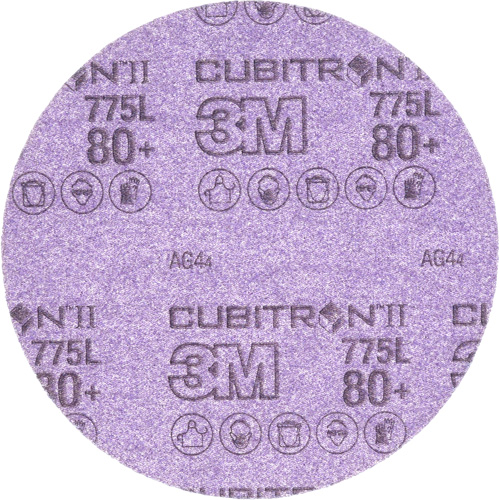 Disque Cubitron II 775L de 6" - Grain 80, dia 6", Grain 80+ Equipment World