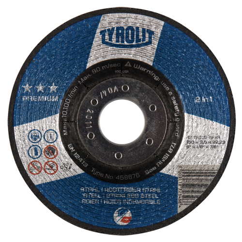 2-IN-1 Combination Wheel - 6", Type 27 Equipment World