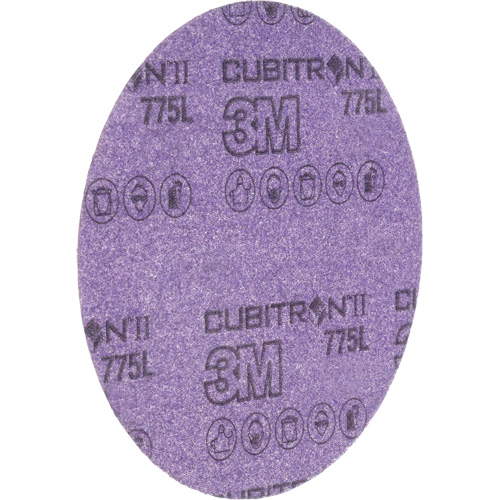 3M Hookit Film Disc, 6" Dia., 320+ Grit, Ceramic, C-Weight Equipment World