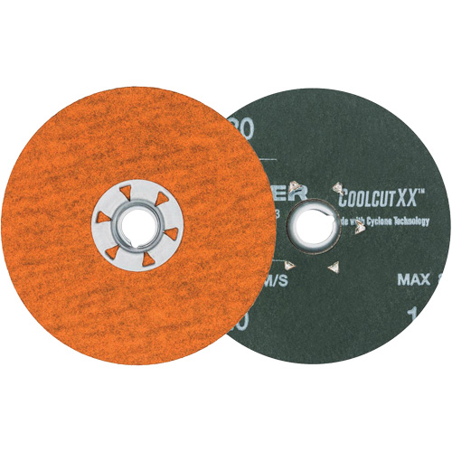 Coolcut XX Sanding Disc, 4-1/2" Dia., 120 Grit, Ceramic Equipment World