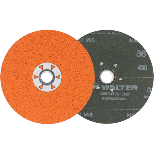 Disque de sablage Coolcut XX, 5" dia., Grain 36, C&eacute;ramique Equipment World