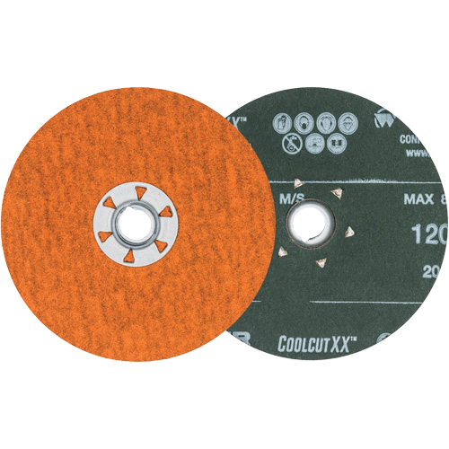 Disque de sablage Coolcut XX, 5" dia., Grain 120, C&eacute;ramique Equipment World
