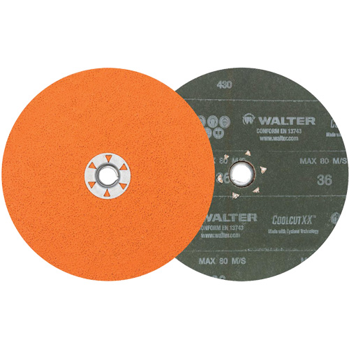 Coolcut XX Sanding Disc, 7" Dia., 36 Grit, Ceramic Equipment World