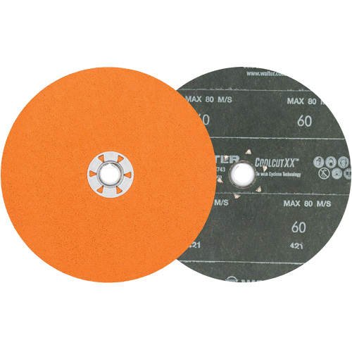 Coolcut XX Sanding Disc, 7" Dia., 60 Grit, Ceramic Equipment World