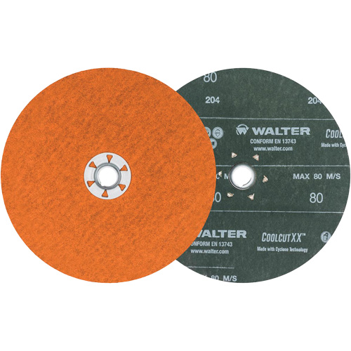 Coolcut XX Sanding Disc, 7" Dia., 80 Grit, Ceramic Equipment World