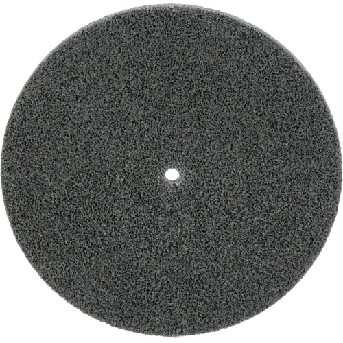 Scotch-Brite EXL Unitized Wheel, 5" x 1/4", 1/4" Arbor, Fine Grit, Silicon Carbide Equipment World