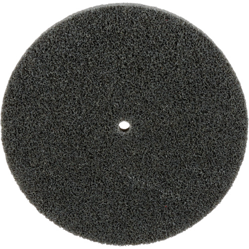 Scotch-Brite EXL Unitized Wheel, 5" x 1/2", 1/4" Arbor, Fine Grit, Silicon Carbide Equipment World