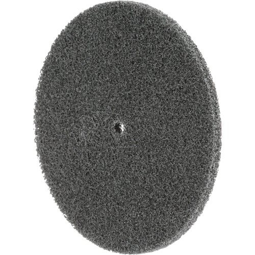 Scotch-Brite EXL Unitized Wheel, 5" x 1/4", 1/4" Arbor, Fine Grit, Silicon Carbide Equipment World