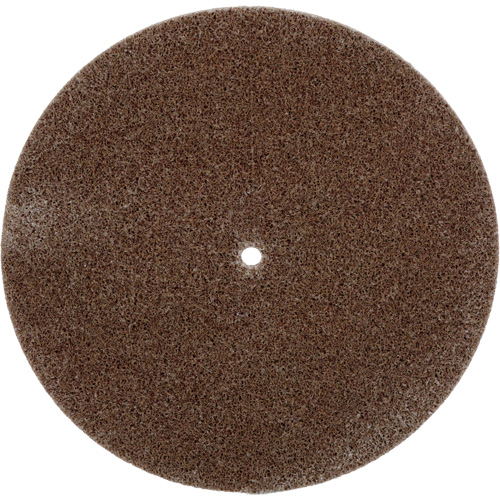 Scotch-Brite SST Unitized Wheel, ST-UW, 6" x 3/16", 1/4" Arbor, Fine Grit, Aluminum Oxide Equipment World