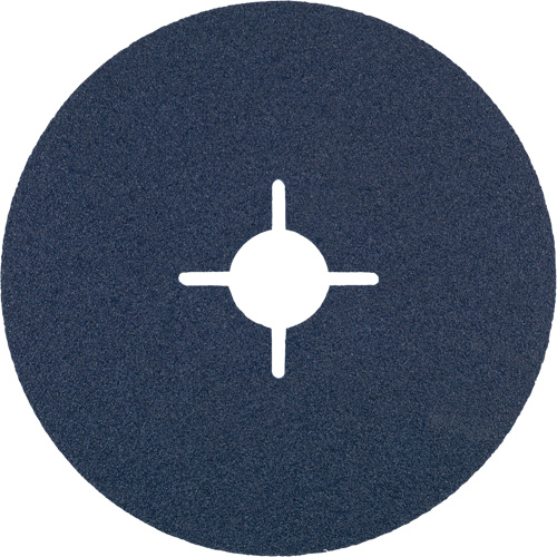 Resin Fibre Sanding Disc, Zirconium, 36, 5" Dia x 7/8" Arbor Equipment World