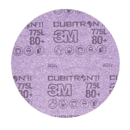 Cubitron II Stikit Film Disc Roll, 6" Dia., 80+ Grit, Ceramic Equipment World