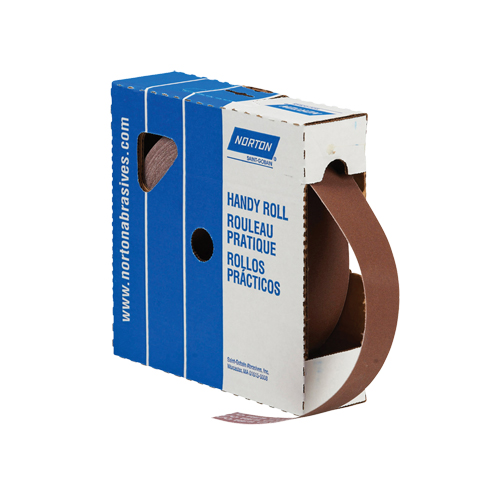 Sanding Handy Roll, Aluminum Oxide, 3" W x 150' L, P80 Grit Equipment World