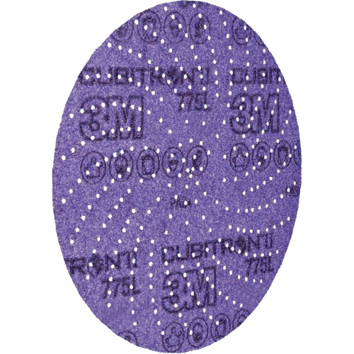 Cubitron II Hookit Film Disc 775L, 5" Dia., 80+ Grit, Ceramic, F-Weight Equipment World