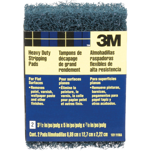 Heavy-Duty Stripping Pads, Aluminum Oxide, 3-1/2" x 5", Coarse Grit Equipment World