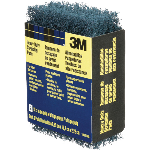 Heavy-Duty Stripping Pads, Aluminum Oxide, 3-1/2" x 5", Coarse Grit Equipment World