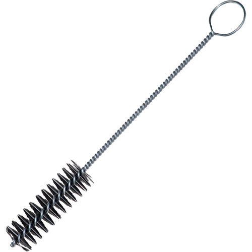 Twisted Tube Brush, 1/4" Dia. x 1-1/2" L, 7" Overall Length Equipment World