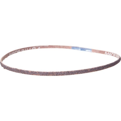 Courroie en toile pour ponceuse Metalite, 3/8" la x 13" lo, Oxyde d'aluminium, Grain Cors&eacute;/P80 Equipment World