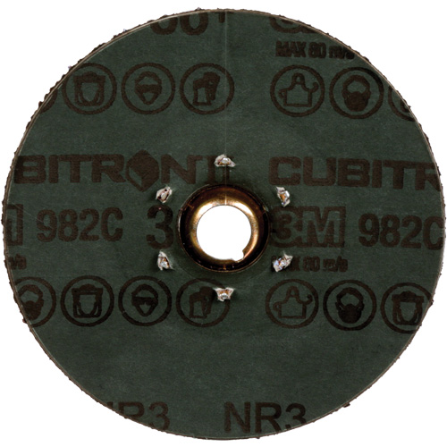 Disque en fibre 982C Cubitron II, C&eacute;ramique, 36+, 4-1/2" Dia Equipment World