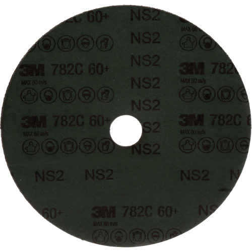Disque en fibre 782C, C&eacute;ramique, 60+, 7" Dia x 7/8" Arbre Equipment World