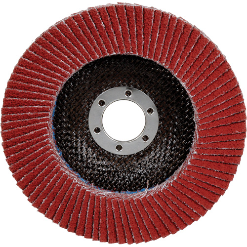 Cubitron II 969F Flap Disc, 5" x 7/8", Type 27, 40+ Grit, Ceramic Equipment World