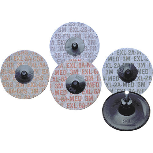 Buff & Blend&reg; Products - Scotch-Brite Exl Roloc Unitized Wheels, 2" x 2S Grit Equipment World