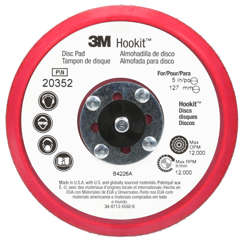 Hookit Low Profile Disc Pad Equipment World