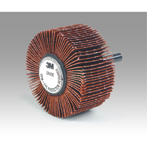 Flap Disc 747D, Aluminum Oxide/Ceramic, 60 Grit, 1" x 1" x 1/4" Equipment World