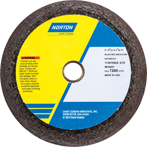 BlueFire&reg; Non-Reinforced Portable Snagging Wheel Equipment World