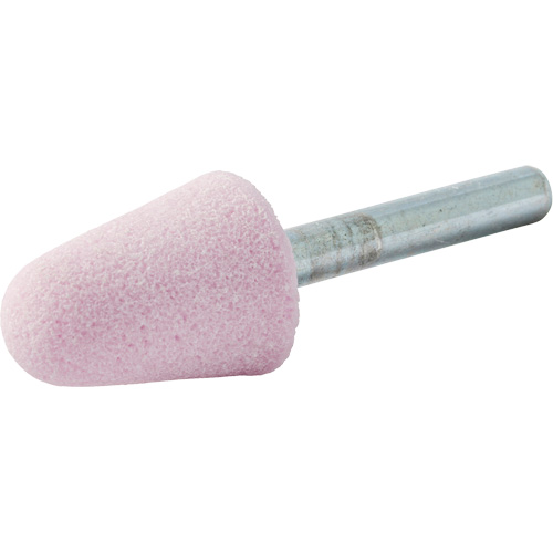 Meule mont&eacute;e vitrifi&eacute;e, A5, Oxyde d'aluminium, 3/4" dia., 1-1/8" lo, 80 Grain Equipment World