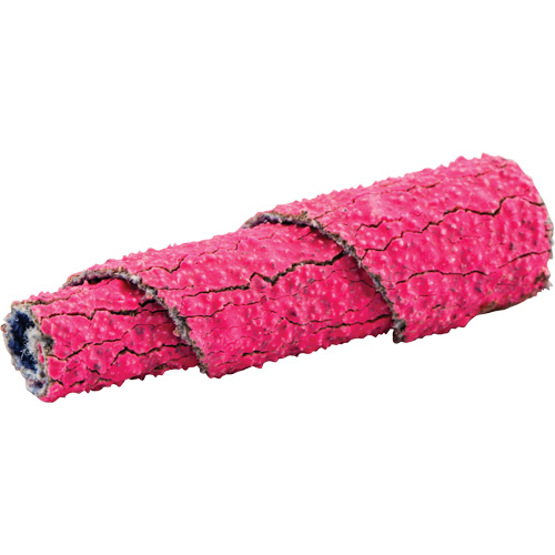 R928 Tapered Spiral Roll, 60 Grit, 3/8" Dia., Ceramic Alumina, 1-1/2" L, 1/8" Arbor Equipment World