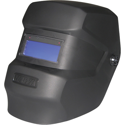 ArcOne&reg; Hawk&reg; Welding Helmet, 2" L x 4" W View Area, 10 Shade Range, Black Equipment World