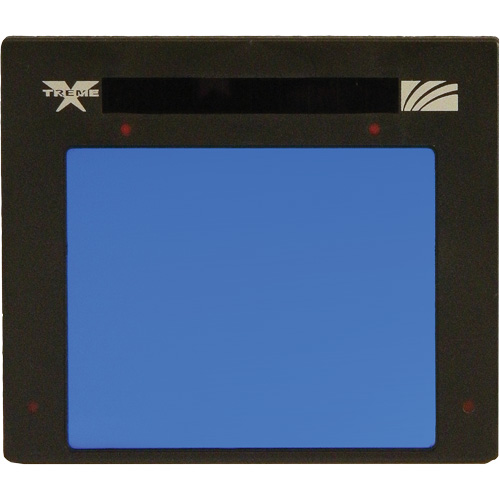 ArcOne&reg; Xtreme Auto-Darkening Lense, 4-1/2" W x 5-1/2" H Viewing Area, For Use With Xtreme&reg; Equipment World