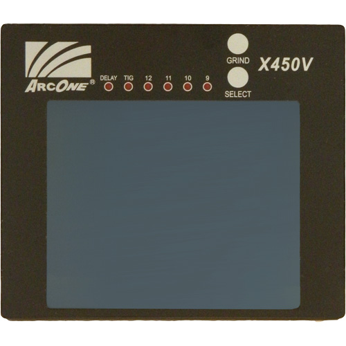 ArcOne&reg; Xtreme Auto-Darkening Lense, 4-1/2" W x 5-1/2" H Viewing Area, For Use With Xtreme&reg; Equipment World