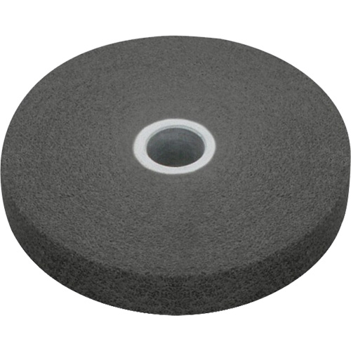 Scotch-Brite EXL Unitized Wheel, 4" x 1/4", 1/4" Arbor, Fine Grit, Silicon Carbide Equipment World