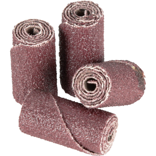 341D Sanding Cartridge Roll, 80 Grit, 1/2" Dia., Aluminum Oxide, 1" L, 1/8" Arbor Equipment World