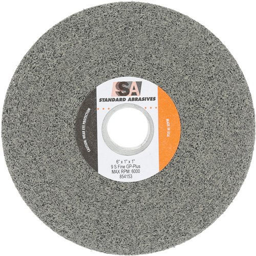 Standard Abrasives General Purpose Plus Wheel, 6" x 1", 1" Arbor, Silicon Carbide Equipment World