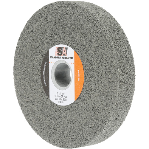 Standard Abrasives General Purpose Plus Wheel, 6" x 1", 1" Arbor, Silicon Carbide Equipment World