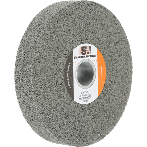 Standard Abrasives General Purpose Plus Wheel, 6" x 1", 1" Arbor, Silicon Carbide Equipment World