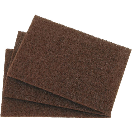 Very Fine Abrasive Hand Pads, 6" x 9", 320A Grit Equipment World