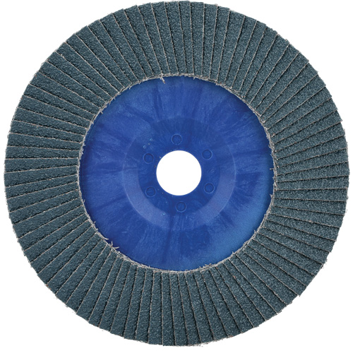 BlueFire Quick Trim Flap Disc, 7" x 7/8", Type 27, 40 Grit, Zirconia Alumina Equipment World